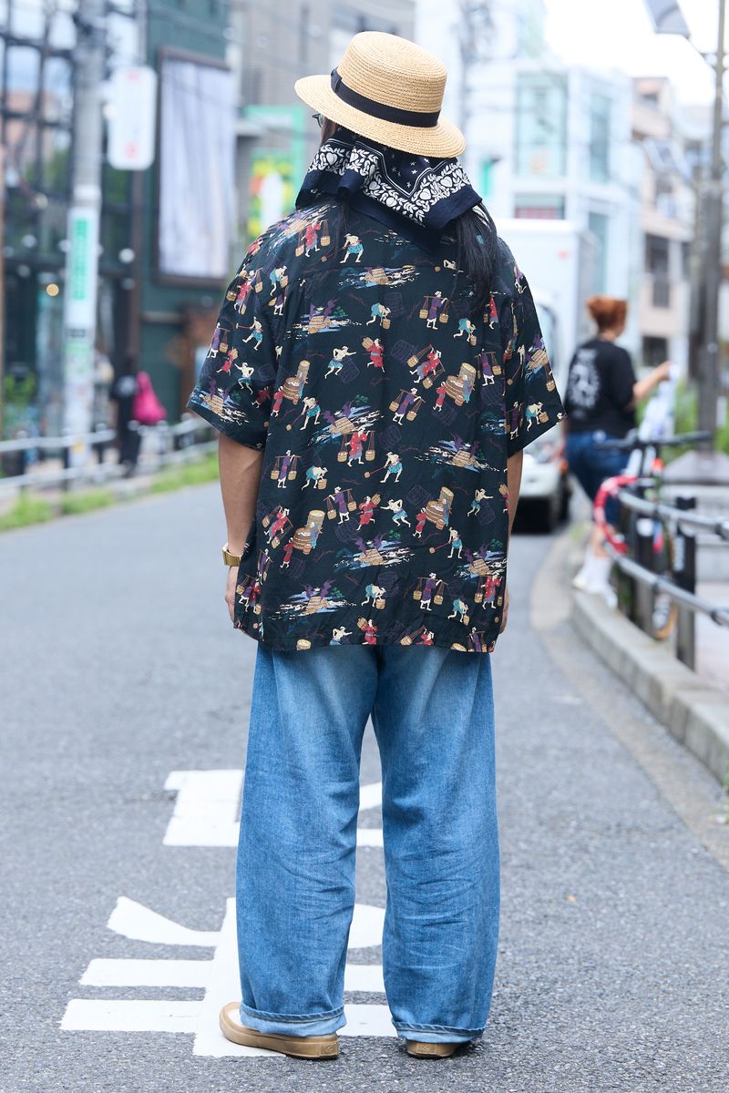 桃太郎ジーンズのシャツコーディネート | 260815-0944-14 アカギ 5枚目の写真