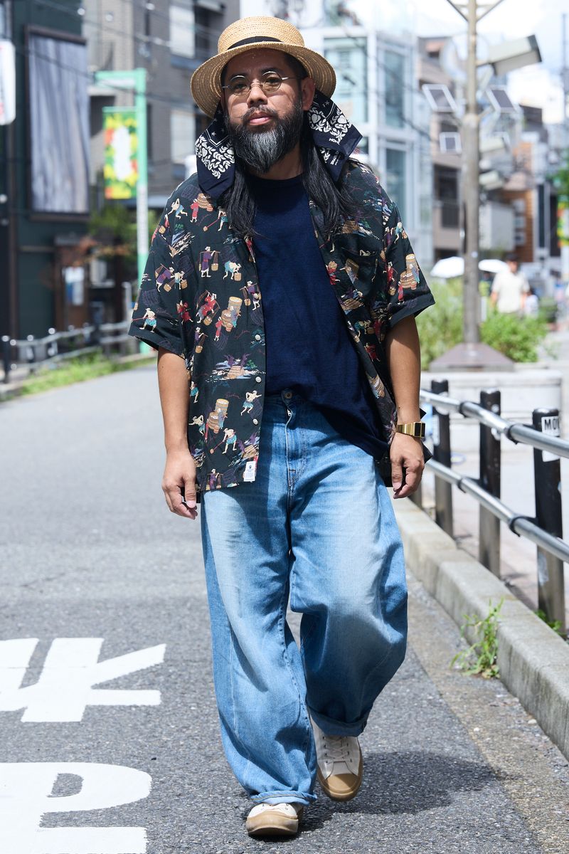 桃太郎ジーンズのシャツコーディネート | 260815-0944-14 アカギ 2枚目の写真