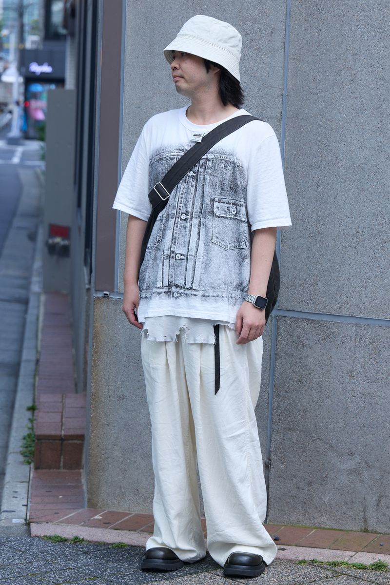 ダイリクのTシャツコーディネート | 260815-1130-32 上井 4枚目の写真