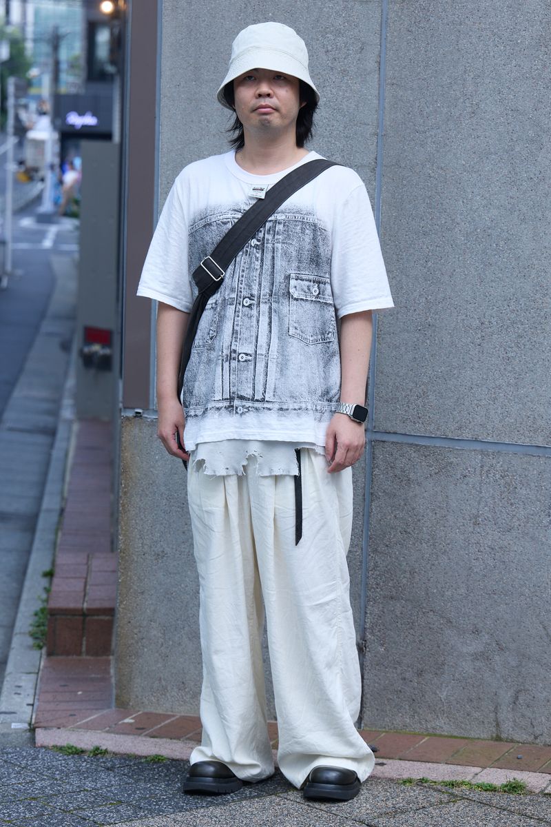 ダイリクのTシャツコーディネート | 260815-1130-32 上井 5枚目の写真