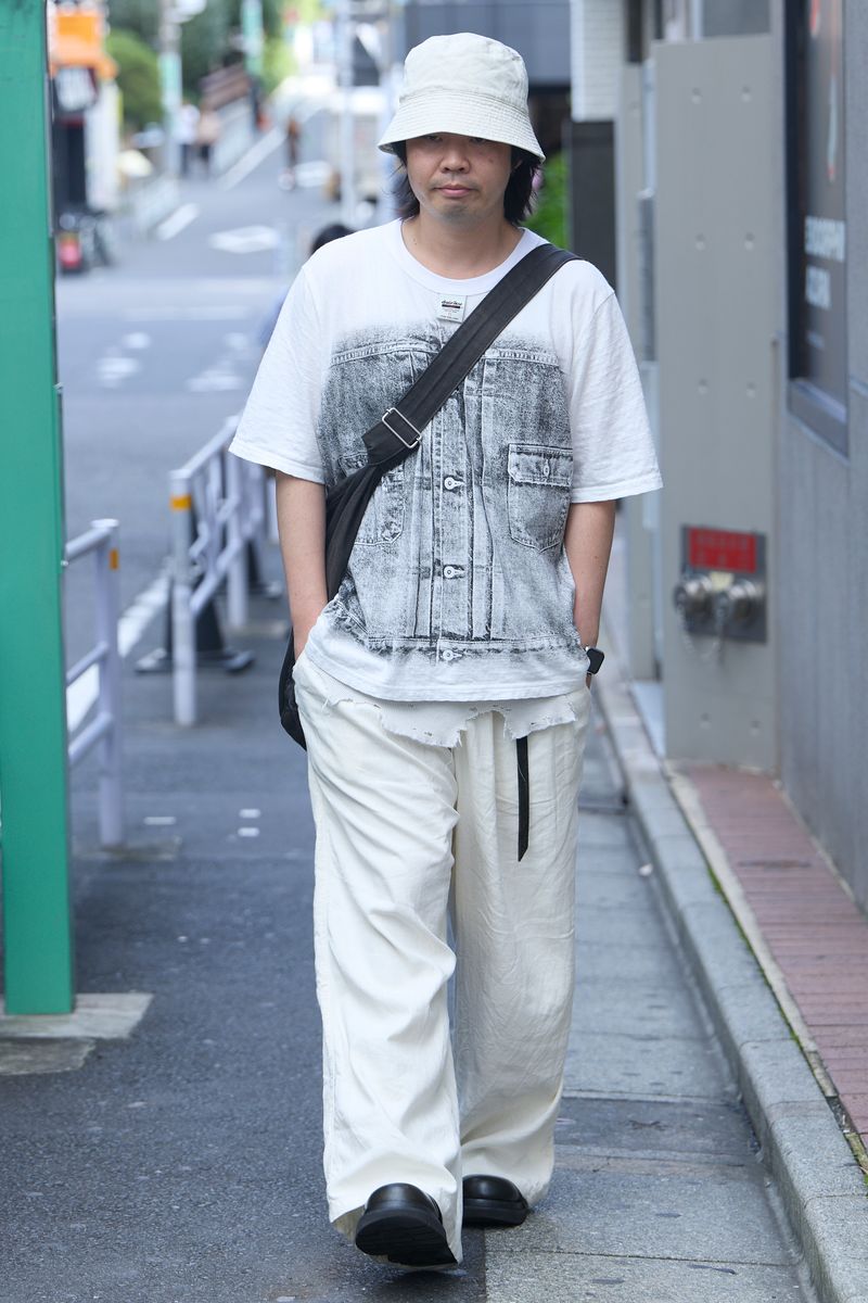 ダイリクのTシャツコーディネート | 260815-1130-32 上井