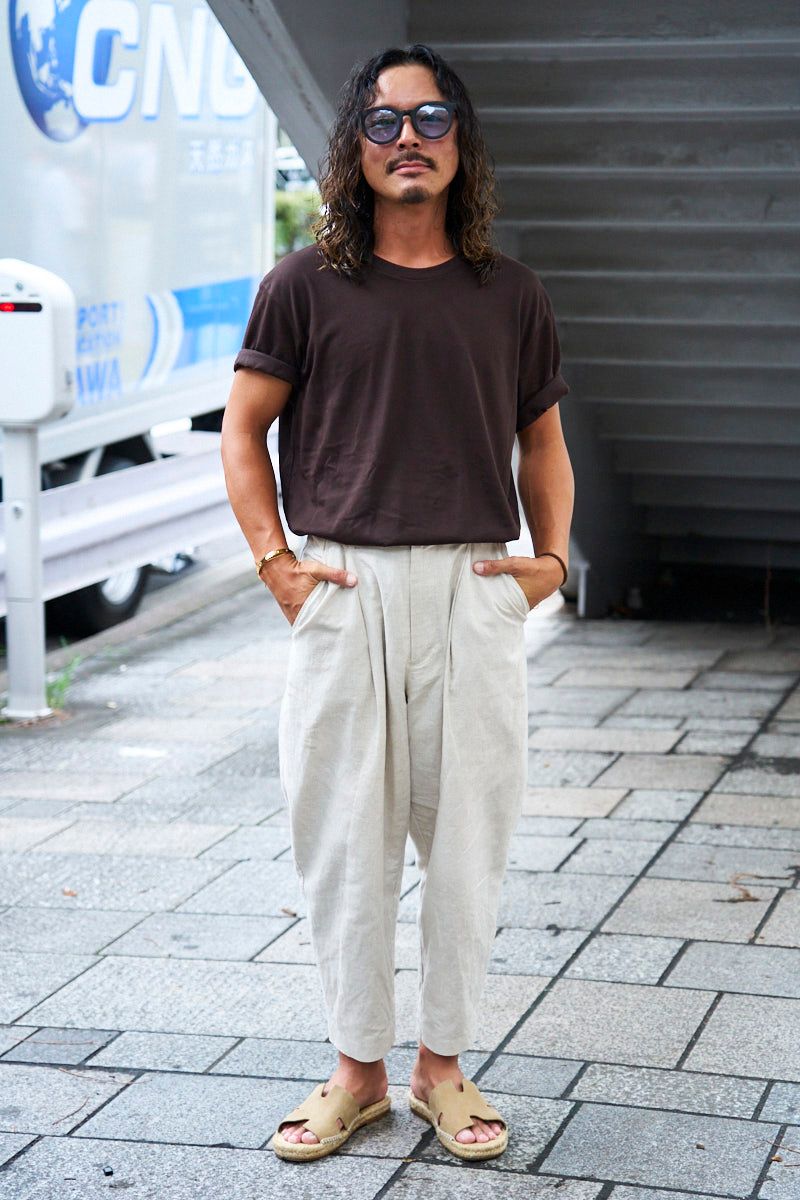 ユニクロのTシャツコーディネート | 260816-1251-02 TAKURO 2枚目の写真