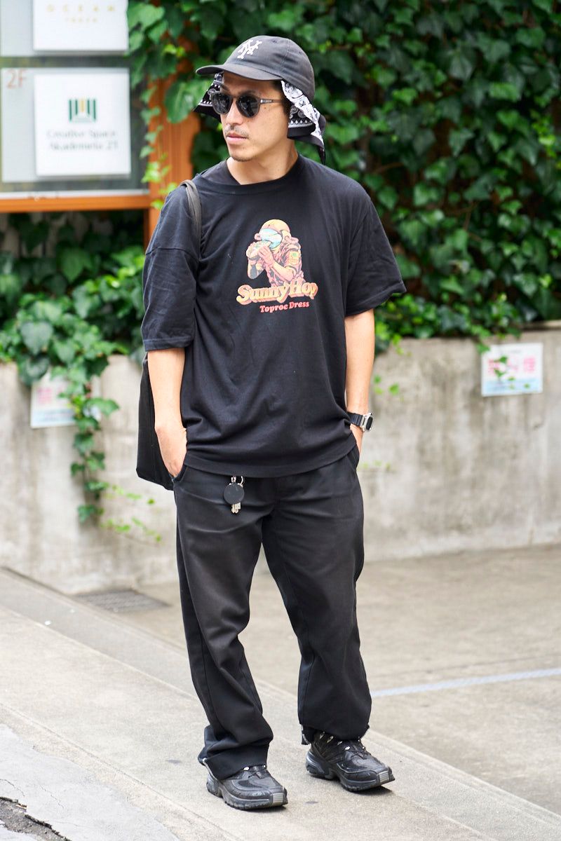 トップロックドレスのTシャツコーディネート | 260823-0521-22 ツッキー