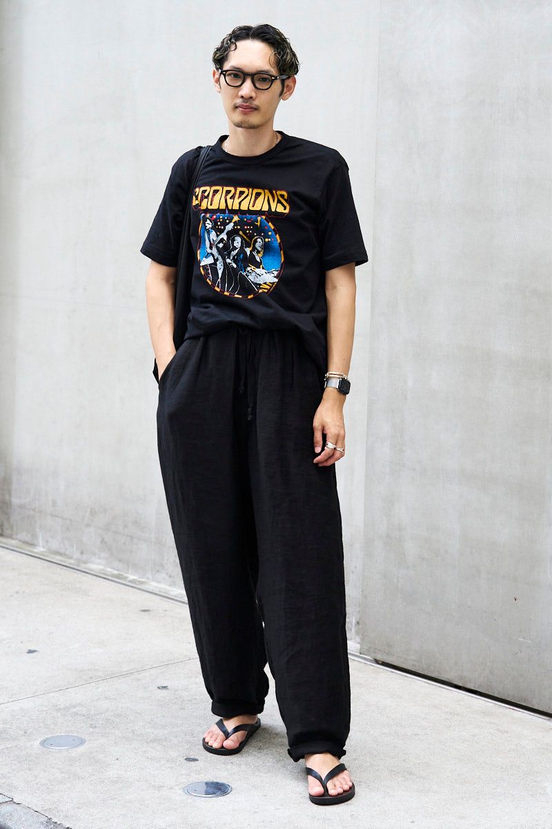 不明のTシャツコーディネート | 260823-0440-34 くりおかふみや 3枚目の写真