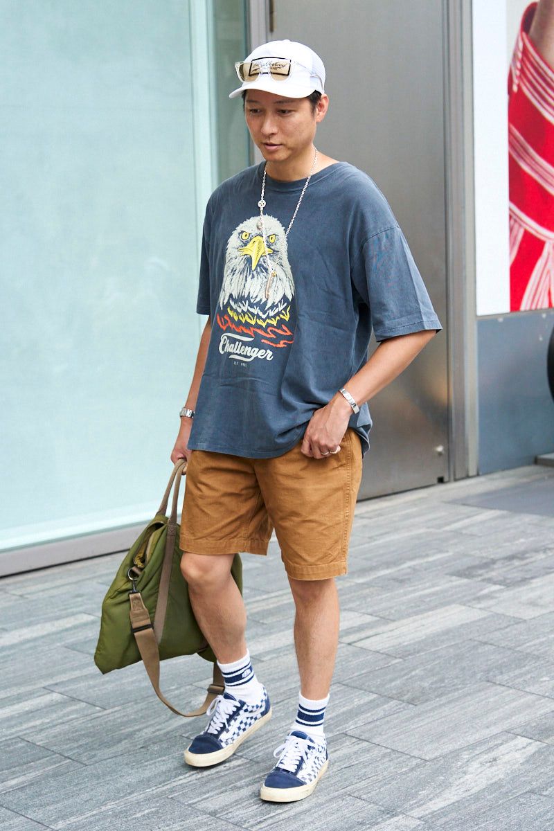 チャレンジャーのTシャツコーディネート | 260823-0547-22 Y.K 2枚目の写真