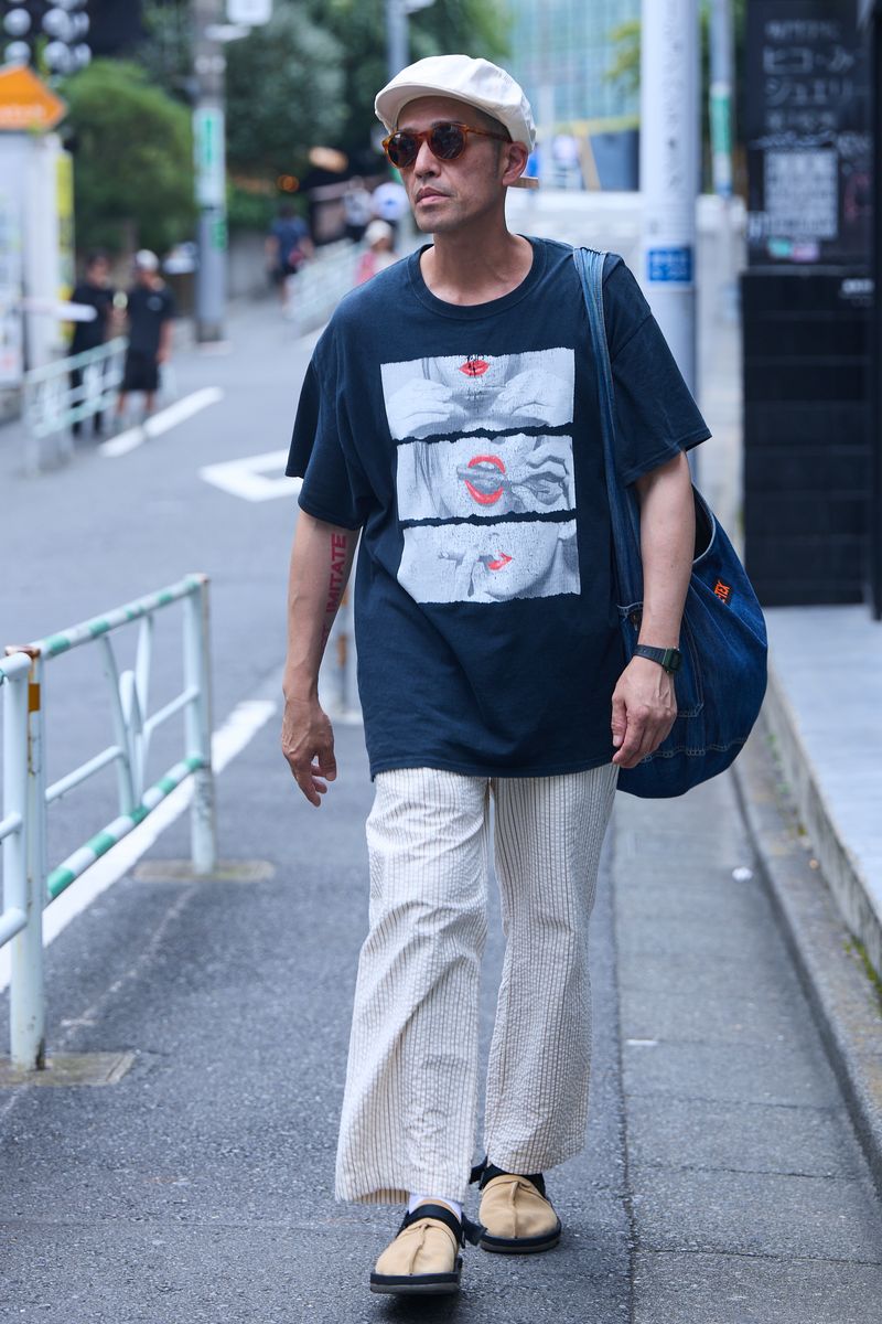 古着のTシャツコーディネート | 260824-0915-46 若木