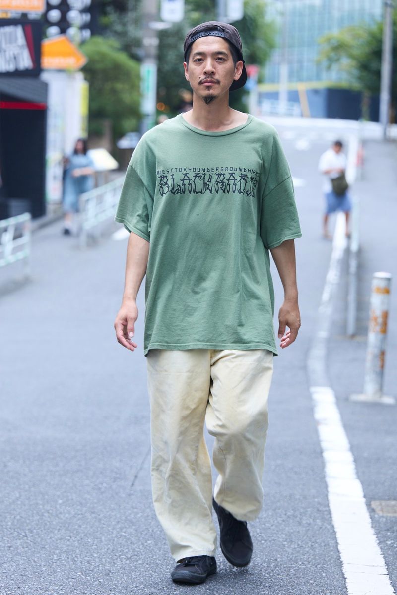不明のTシャツコーディネート | 260824-0842-47 MC林太郎 3枚目の写真