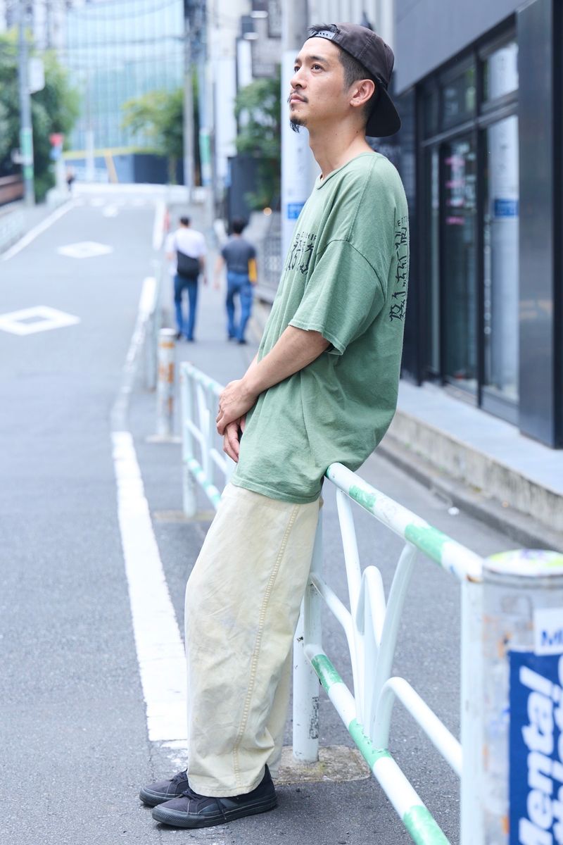 不明のTシャツコーディネート | 260824-0842-47 MC林太郎 2枚目の写真