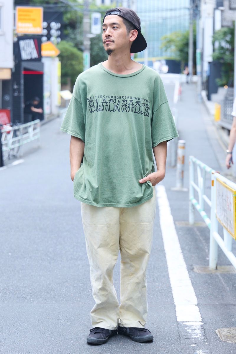 不明のTシャツコーディネート | 260824-0842-47 MC林太郎 4枚目の写真