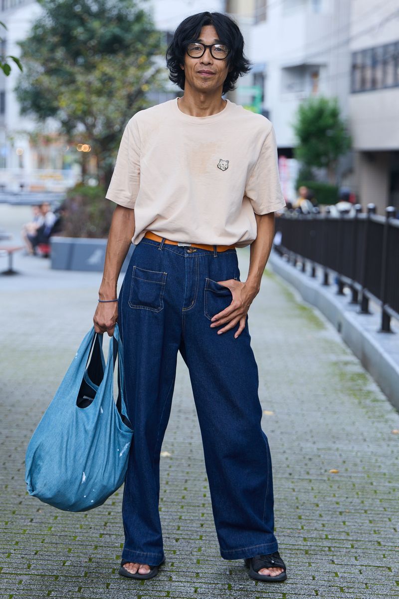 メゾンキツネのTシャツコーディネート | 260824-0941-51 たか