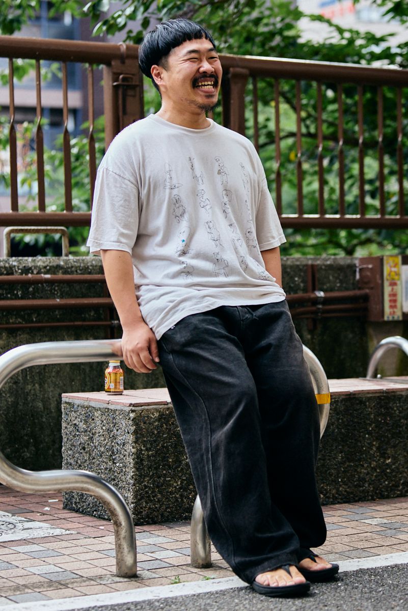 ノーブランドのTシャツコーディネート | 260826-1502-40 中澤有則 2枚目の写真