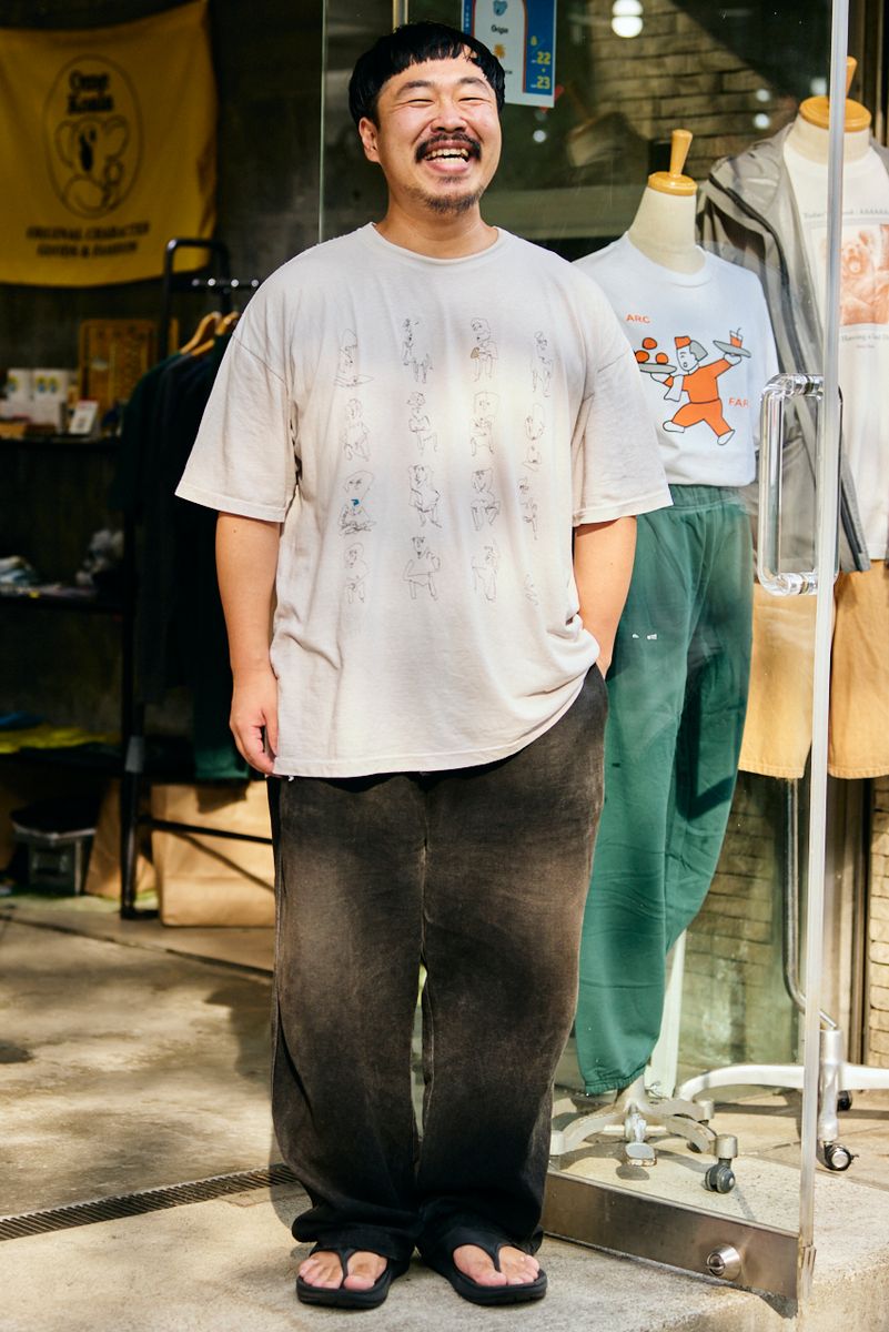 ノーブランドのTシャツコーディネート | 260826-1502-40 中澤有則