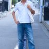 ユニクロのシャツコーディネート | 260828-0854-06 赤井二郎 3枚目の写真