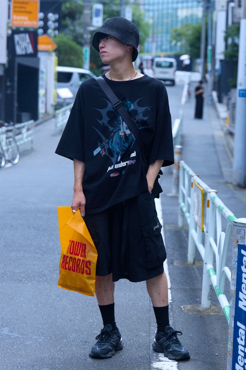 不明のTシャツコーディネート | 260827-2039-58 ぼぼ
