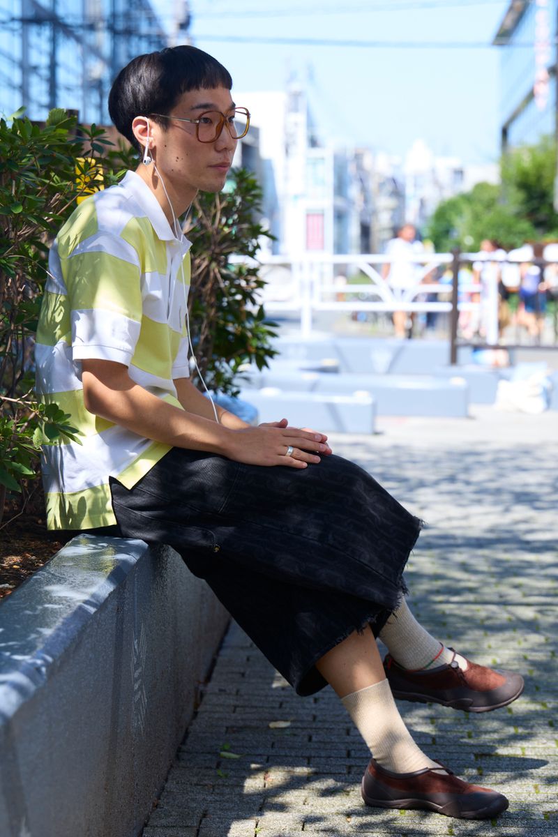 プラダのポロシャツコーディネート | 260828-1119-08 i am real daiki 2枚目の写真