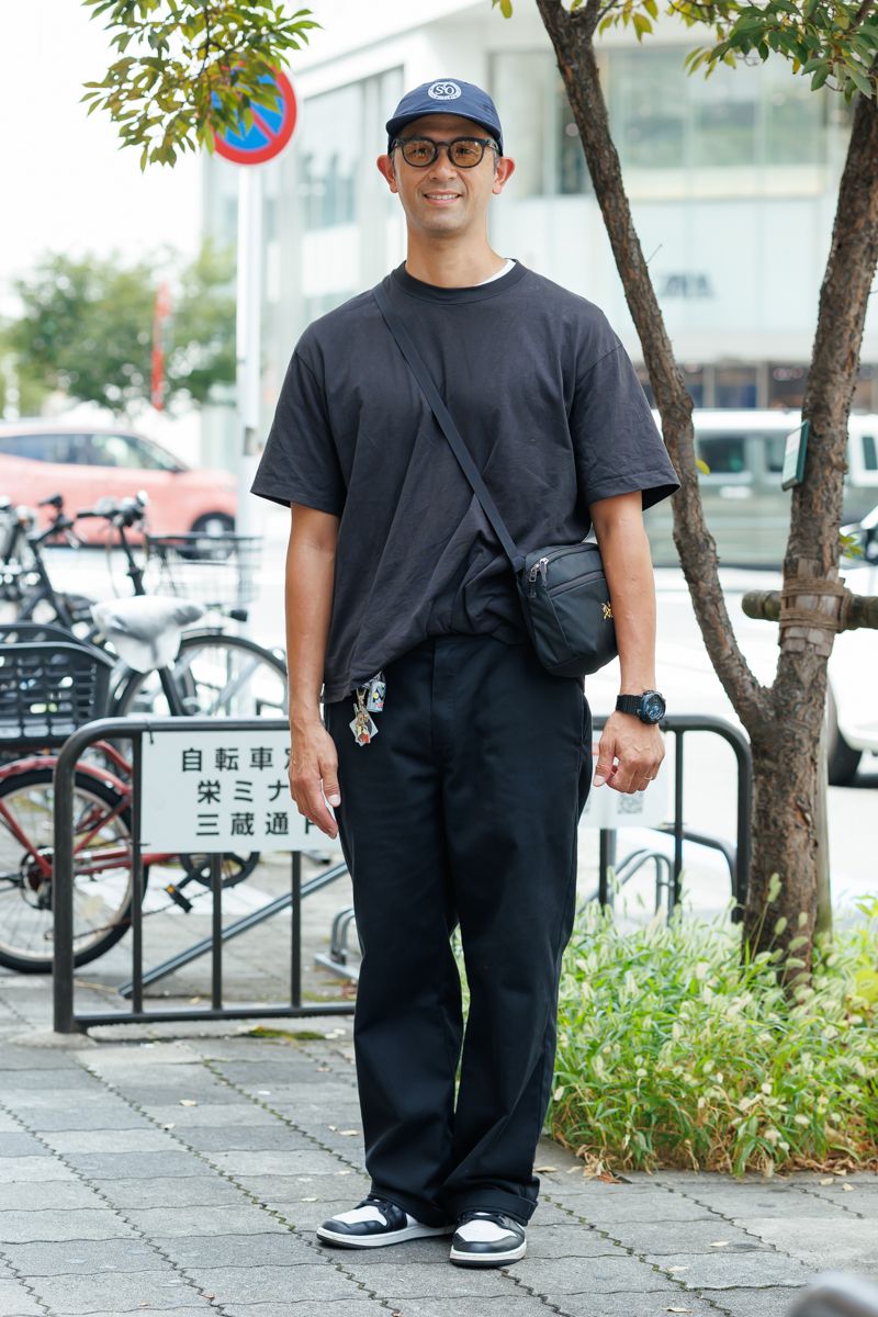 ユニクロのTシャツコーディネート | 260831-1725-09 夏迫 惇 3枚目の写真