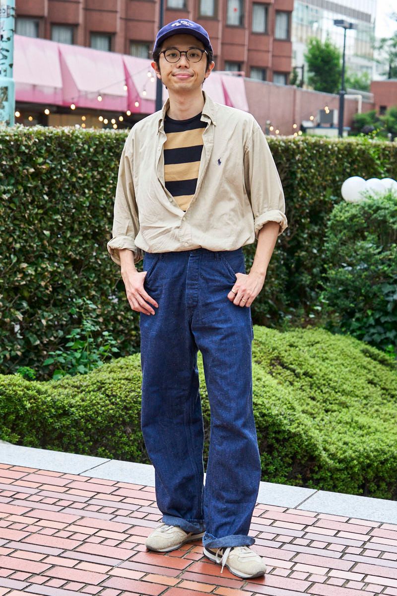 ラルフローレンのシャツコーディネート | 260914-0819-17 細谷健太