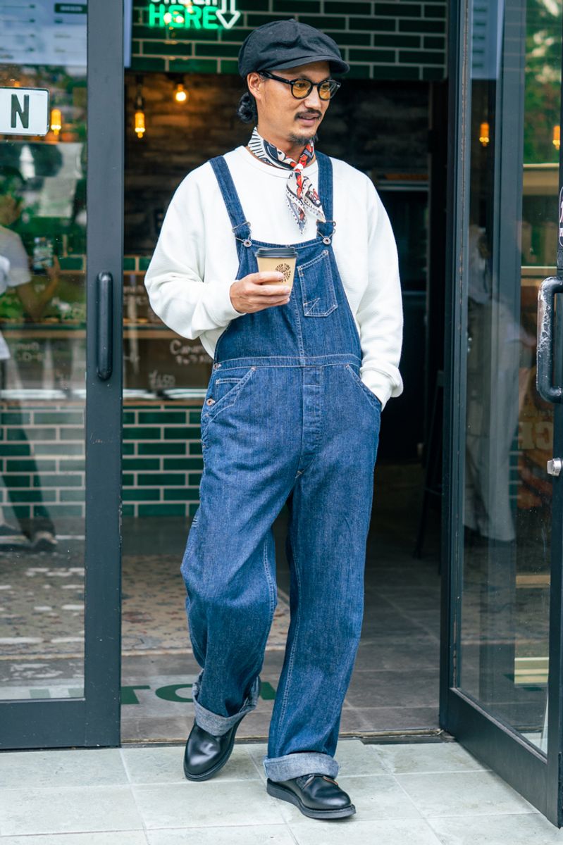オールドジョーのオーバーオールコーディネート | 260915-0437-28 久保辰徳