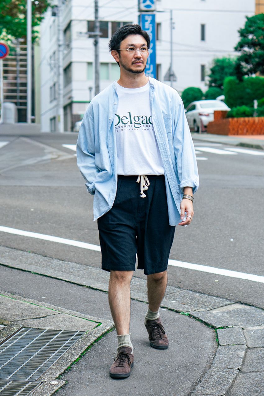 ユニクロやジーユーとの合わせ技も！洒落者たちに学ぶ“秋の古着MIX”、ポイントはレイヤリングと小物類 - 6枚目の画像