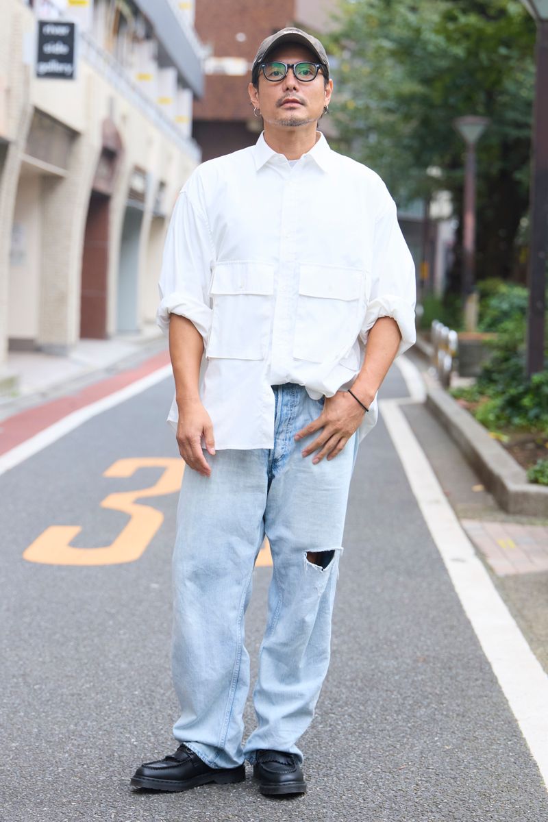 不明のシャツコーディネート | 260920-1140-34 KG 2枚目の写真