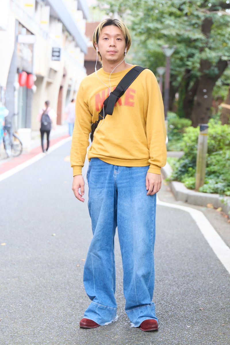 ナイキのスウェットコーディネート | 260921-1604-31 小山田 健