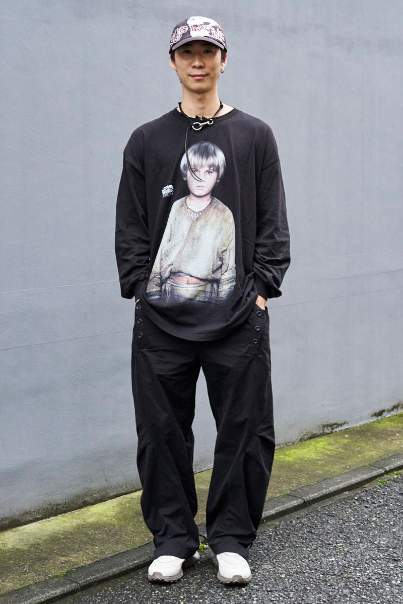 フラグスタフのTシャツコーディネート | 260922-0743-22 マイク