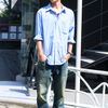 ジーユーのシャツコーディネート | 260926-1155-20 古城