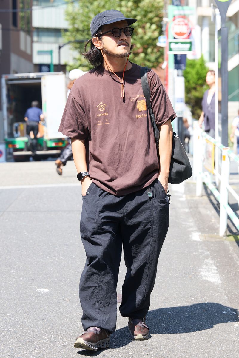 オーバーライド×法花園のTシャツコーディネート | 260926-1159-53 ヒビノ