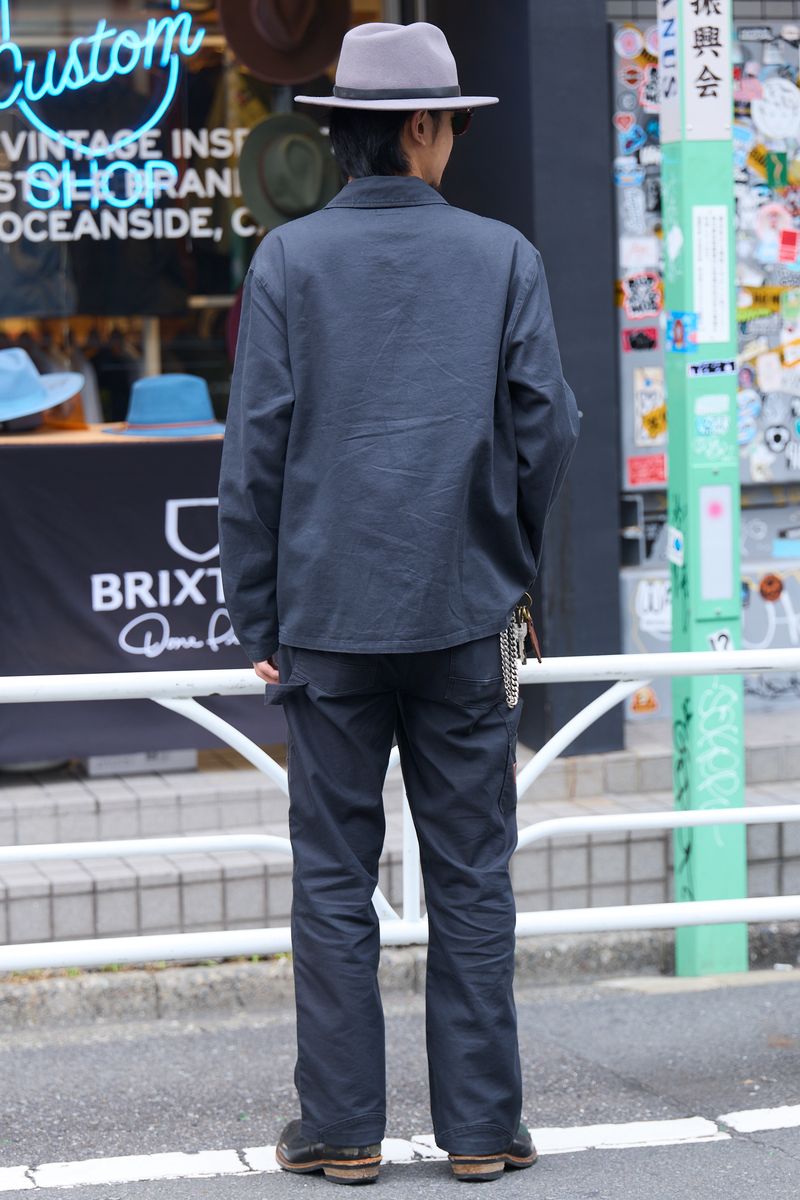ブリクストンのシャツコーディネート | 260926-1306-33 浦辺真聖 3枚目の写真