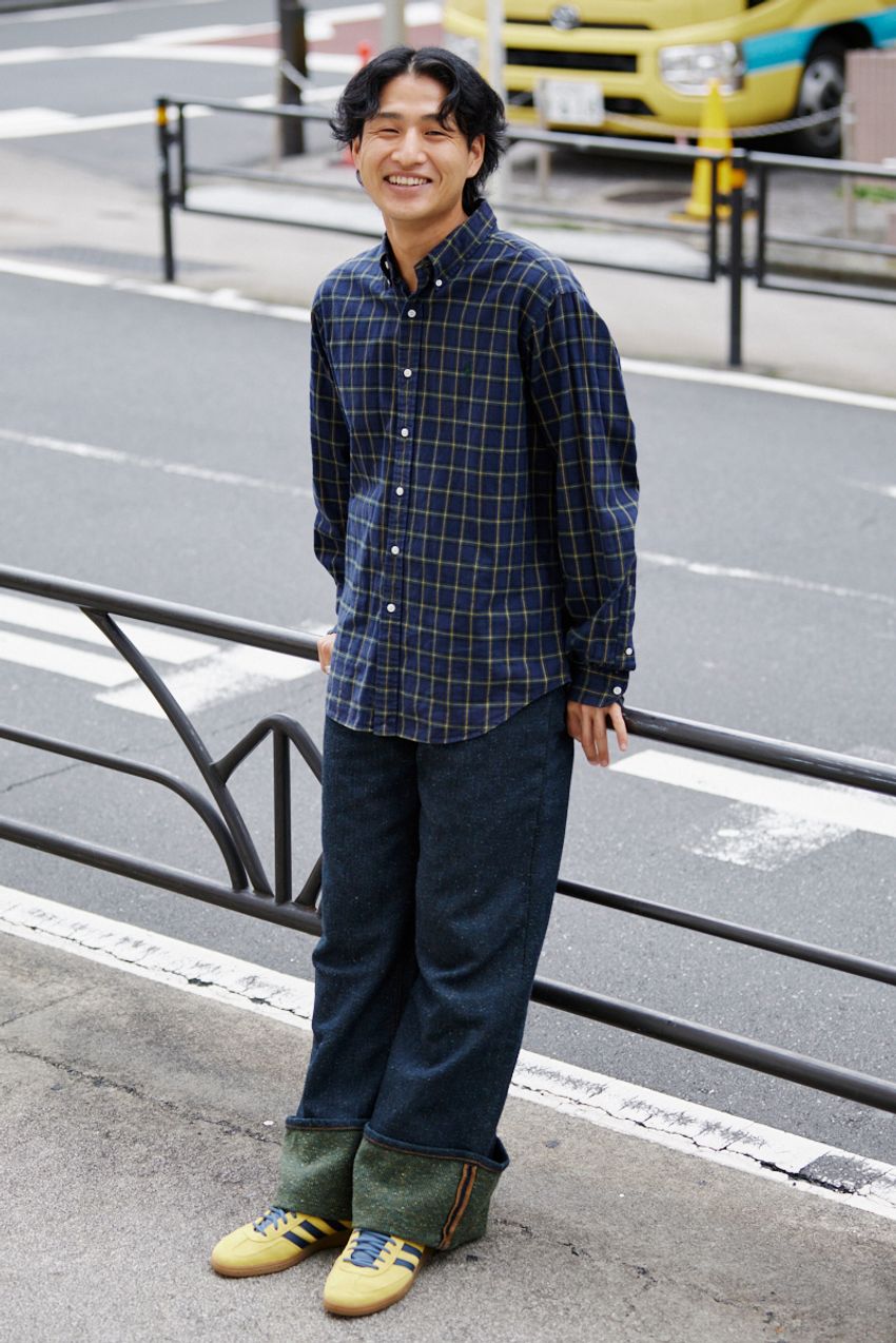 定番だからこそ違いが出る「チェックシャツ」。最新の着こなし好例5選をスナップで - 3枚目の画像