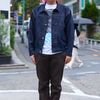リーバイスのGジャンコーディネート | 261005-0808-30 ヒデ