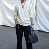 無印良品のTシャツコーディネート | 261028-0440-06 ハヤト