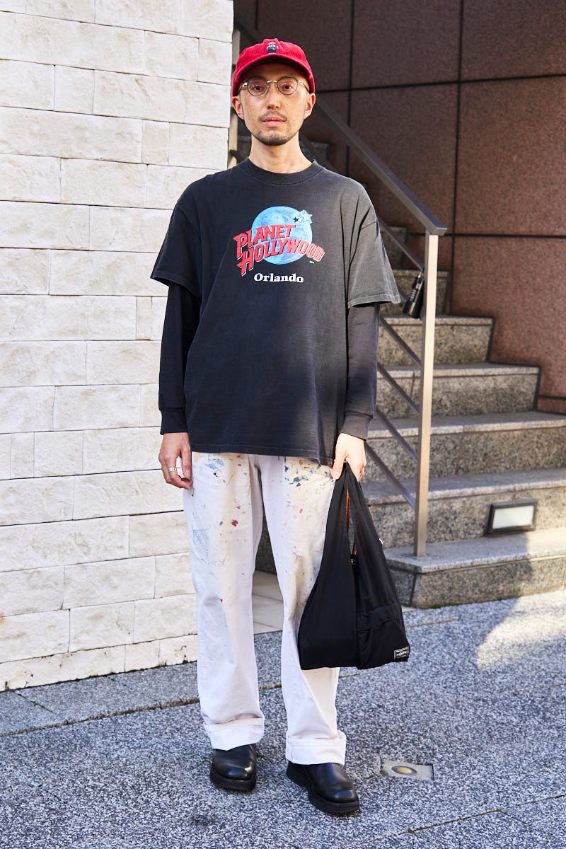 古着のTシャツコーディネート | 261028-0625-31 善波