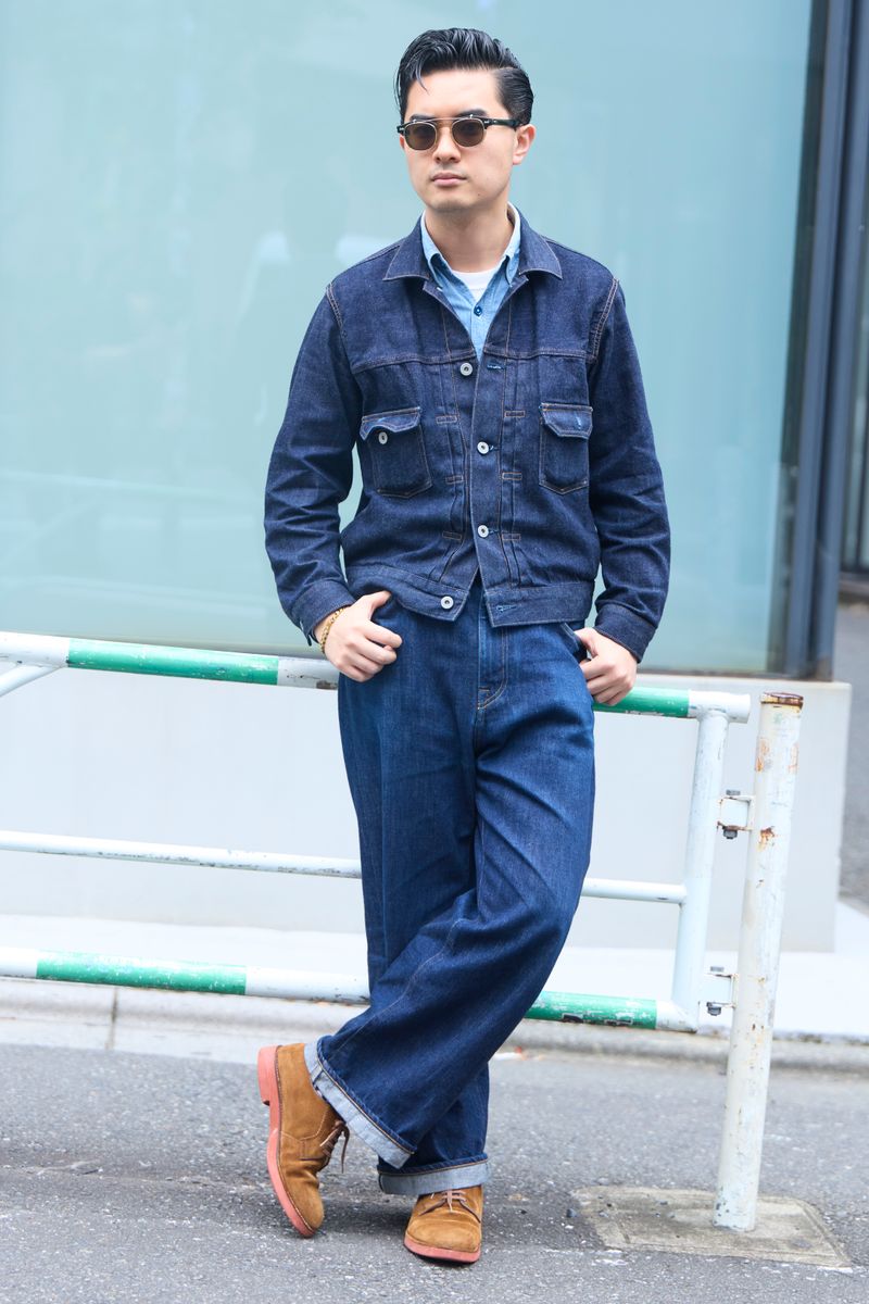 ジャパンブルージーンズのGジャンコーディネート | 261028-0948-17 加藤昇太郎 2枚目の写真