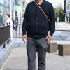 ユニクロのカーディガンコーディネート | 261028-1134-32 片倉康博 2枚目の写真