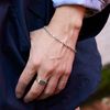 ブルードレスのジャケットコーディネート | 261028-1248-46 カズシ 6枚目の写真