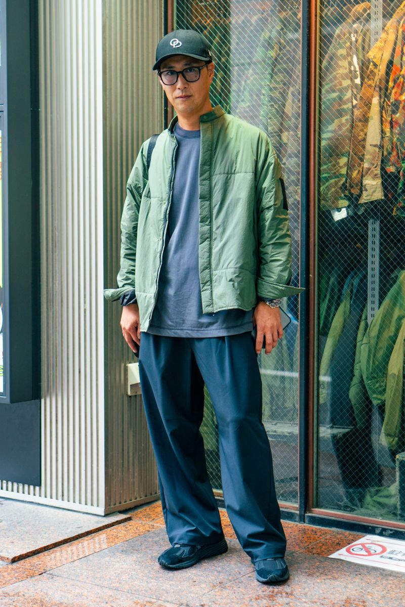 コムデギャルソンオムのジャケットコーディネート | 261029-2034-37 中村吉宏