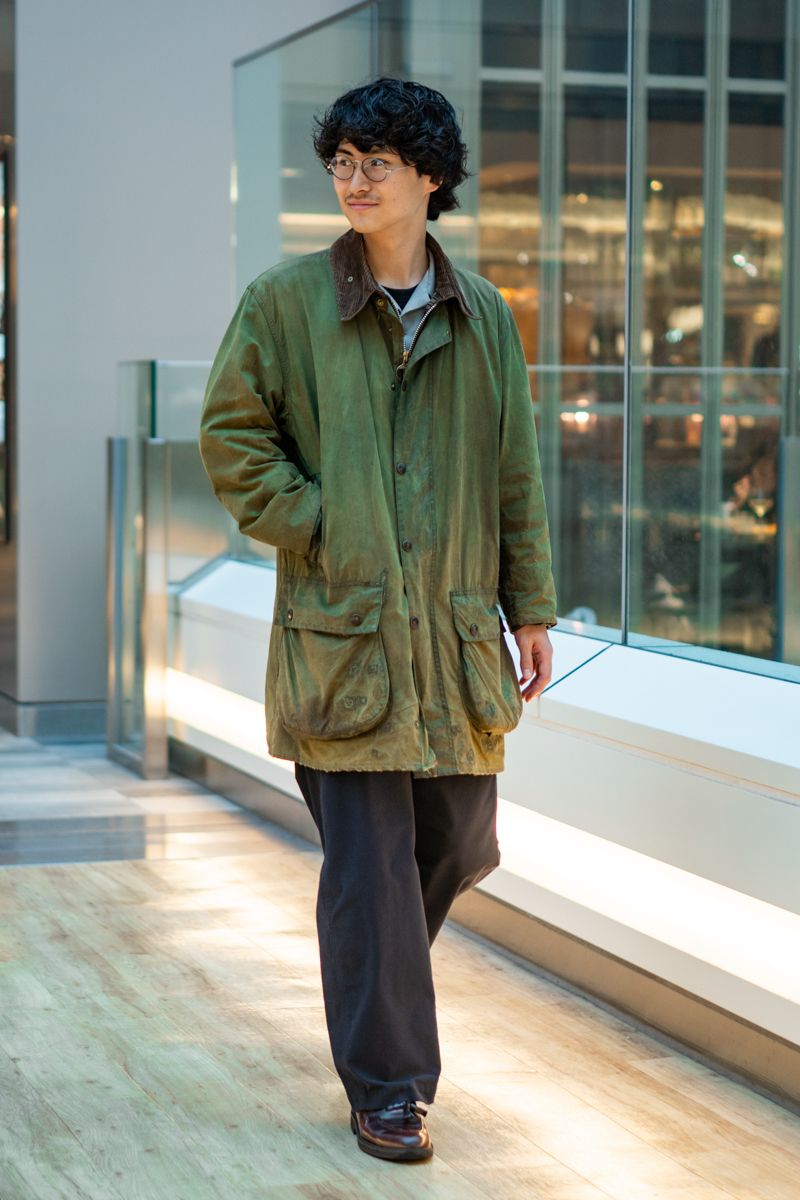 バブアーのコートコーディネート | 261029-2101-45 山田将斗 3枚目の写真