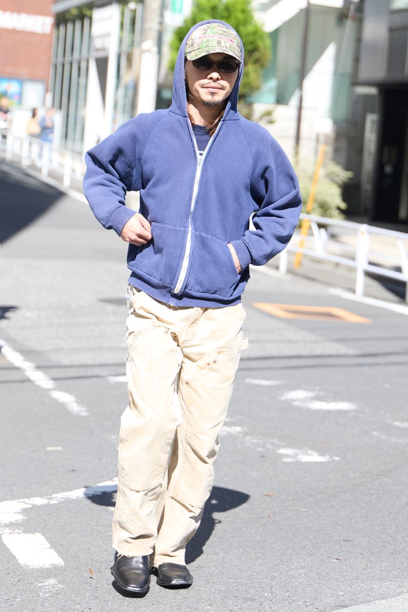 古着のパーカコーディネート | 261031-1400-28 YUTA 2枚目の写真