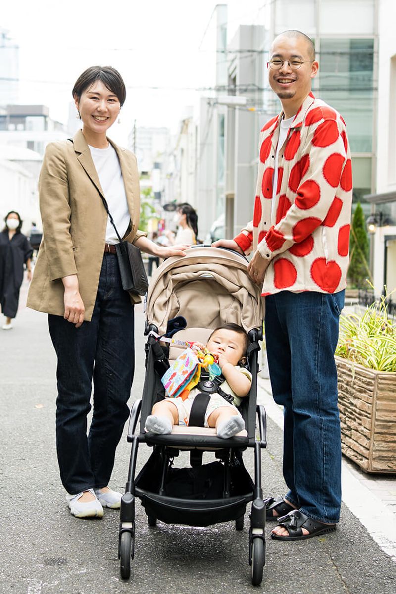 存在感抜群の派手柄シャツに、大定番のストレートデニムでこなれ感を 北野航太郎