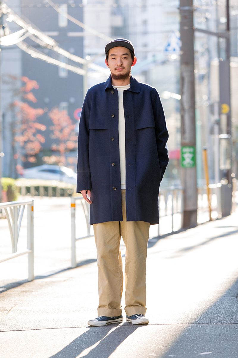 古着のチノパンが作る、絶対的な存在感 齋 直人