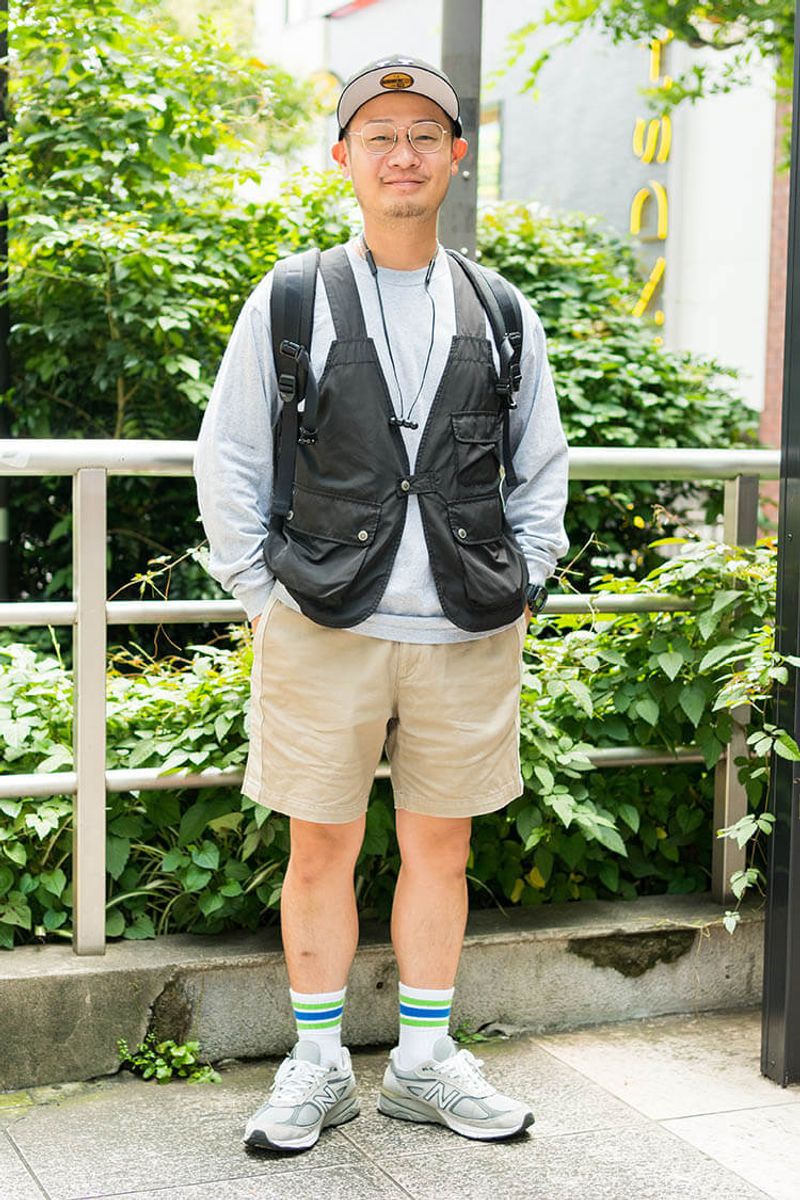 街でも溢れるアクティブ感！ その源泉は小物選びか 矢作順一