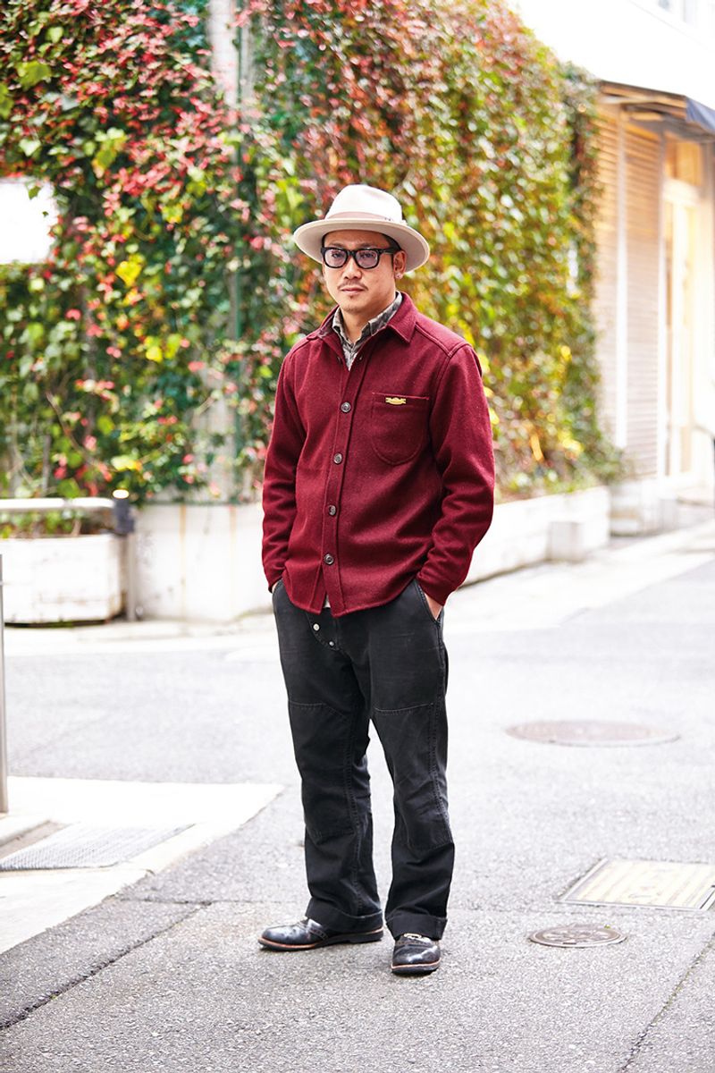 ルードな雰囲気に、大きなシルエットで 古俵 大輔