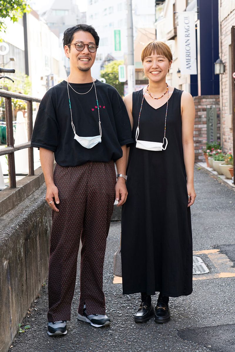 これでわかるね。真っ白マスクもコーデも一部になるんです 阿曽貴徳