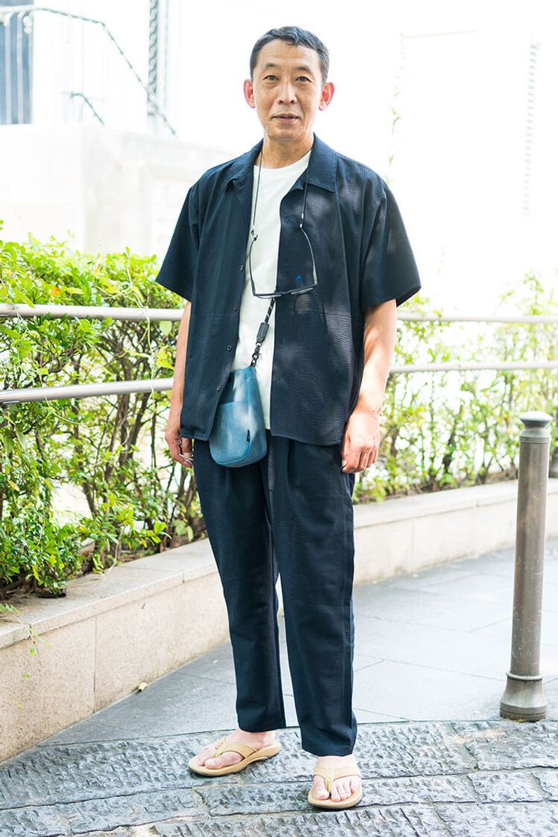 リラックス＆お洒落を一挙両得！ ネイビーのセットアップは永久に不滅です 小林幸夫