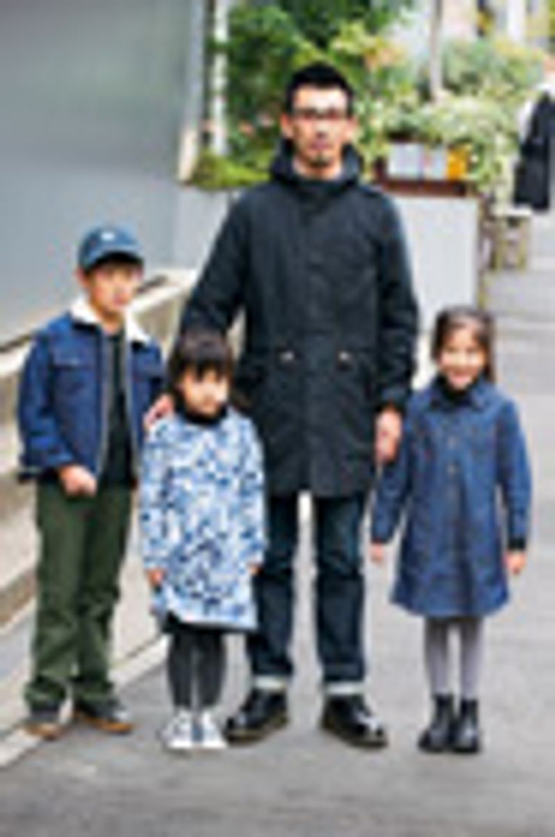 親子でワイルドなデニムスタイルを楽しむならば 岡山 純