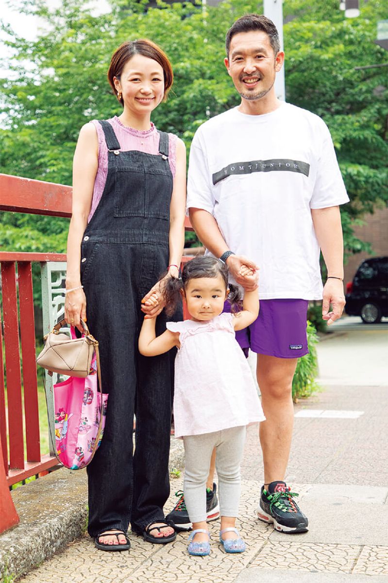 名作バギーズ・ショーツは紫。いい色だね、とみんなに言われそう 外山裕一郎