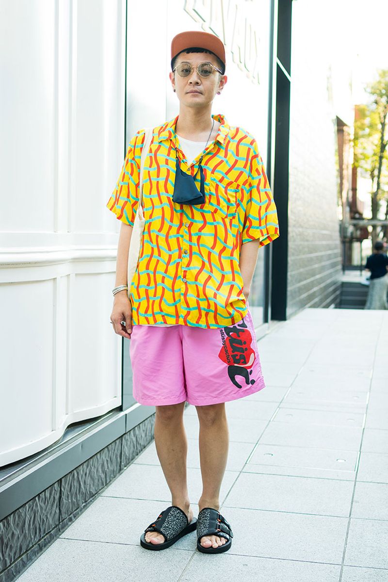 個性爆発の色、柄、デイテール、小物。“やり切れば”それが自分になる 淵 祐貴