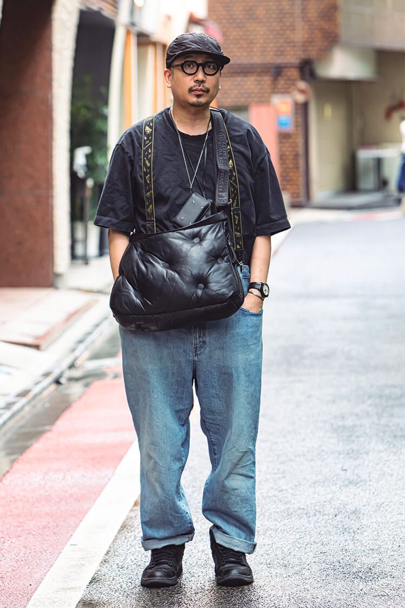 ひと目でわかる4本ステッチ。定番も使い方次第でトレンドに 江川令一