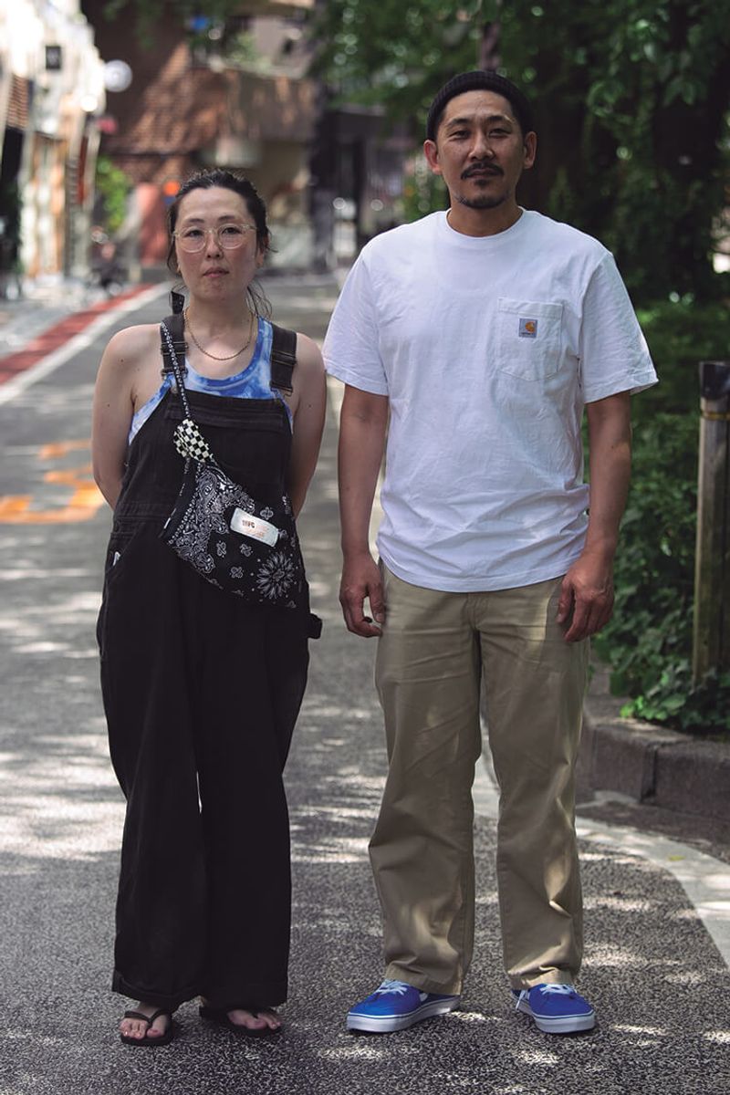 ポップな挿し色としてのスケートシューズ。これが映えないワケがない！ 足立 圭